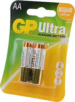 Батарейка GP Ultra Plus Alkaline 15A AA (2шт)
