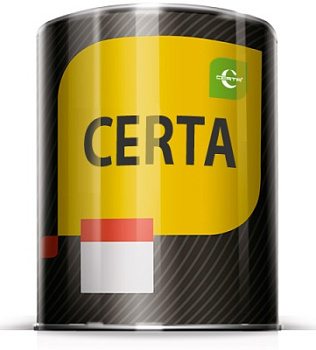 Эмаль термостойкая "Церта" серая 0,8кг CERTA 650C