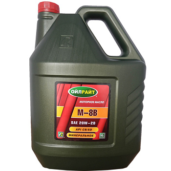 Масло моторное OIL RIGHT М-8B SAE 20W20 10л.