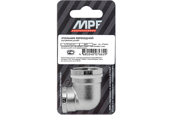 Угольник перех. 1/2"х3/4" в/в MPF, MP-У