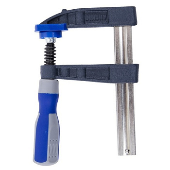 Струбцина КОБАЛЬТ F-образная, 80 х 100 мм					