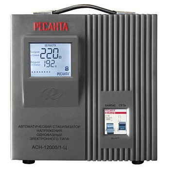 Стабилизатор АСН- 12 000/1-Ц Ресанта