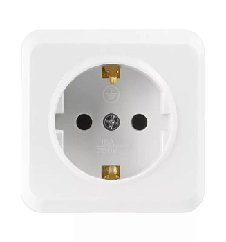 Розетка 1гн с з/к о/п "Юпитер" Smartbuy