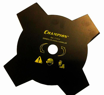 Нож для жесткой травы 4/255/25,4 (тип А) (Т283,Т284,125R,325RDх,323R,235R,FS80,85,100,FR85,350,450)