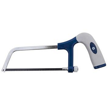 Ножовка КОБАЛЬТ мини 150мм, пластиковая рукоятка, металлическая рамка