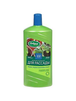 Удобрение жидкое для рассады Добрая сила органо-минер 1,0л