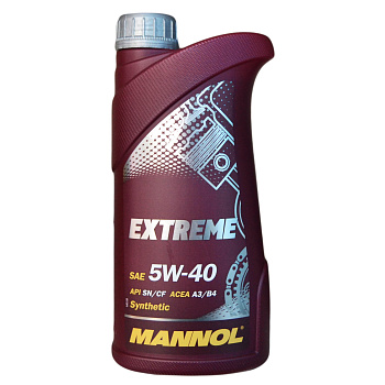 Масло моторное MANNOL EXTREME 5W40 синт. 1л.