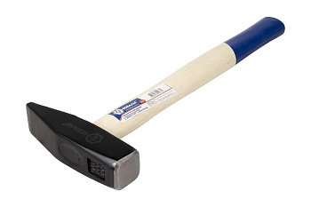 Молоток слесарный КОБАЛЬТ 800 г, деревянная рукоятка					