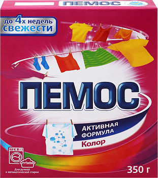 Порошок стиральный Пемос Колор Автомат350г