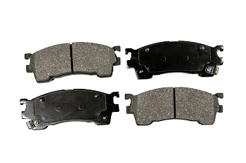 Колодки тормозные, передние (с антискрипной пластиной)