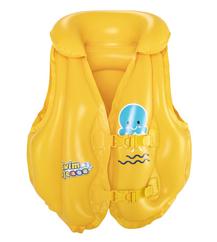 Жилет Bestway д/плавания Wondersplash надувной 51х46см детский, 3-6 