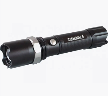 Фонарь ручной Сибирский Следопыт-Профи 1L zoom, аккум. 220В+12В, 3хААА