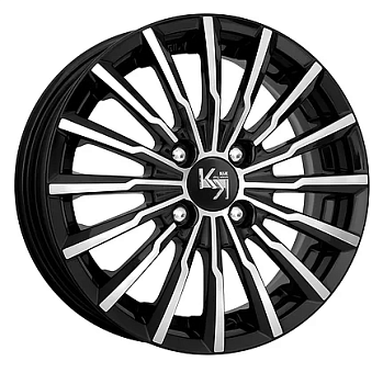 Диск литой Акцент (КС562-08) 7x17 ЕТ 41 5x114,3 67,1 алмаз черный Арт.34579