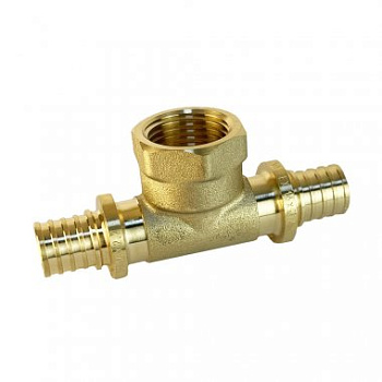 Тройник надвижной с переходом на вн.р. 16(2,2) х 3/4" х 16(2,2) VALFEX