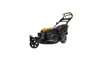 Газонокосилка CHAMPION LMZ5130/1 (3кВт привод 508мм 65л 25-75мм 1рычаг/6, 37кг4в1 3колеса1разблок)