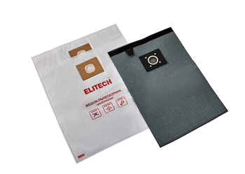 Пылесборник-мешок, многоразовый, 20 л, 1 шт. ELITECH 2310.005600