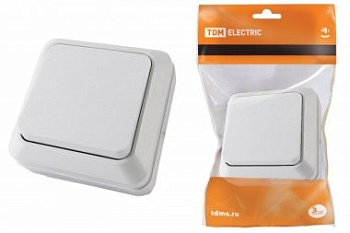 Выключатель 1кл. ОП "Ладога" бел.