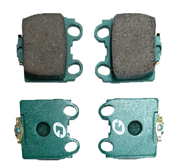 Колодки  G-brake GP-02173,зад Toyota Mark II,Chaser,Cresta #X11# '00-, Crown
