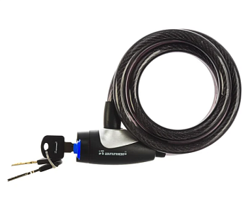 Замок велосипедный  ВС-Т 12 (1500мм) с тросом (ключ)