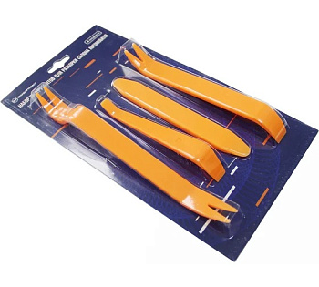 Набор инструментов для разборки салона автомобиля (4 предмета)