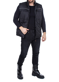 Жилет демисезонный Беркут цвет Черный ткань Дюспо (Размер: 44-46, Рост: 170) Жилет демисезонный Беркут цвет Черный ткань Дюспо (Размер: 44-46, Рост: 170)