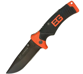 Нож складной турист лезвие 9,5см длинна 21,5см + чехол ткань GERBER Нож складной турист лезвие 9,5см длинна 21,5см + чехол ткань GERBER