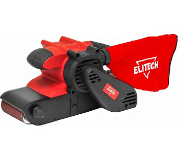 Шлифмашина ленточная ELITECH МШЛ 1210Э 1200Вт,100х610мм,220-400м/мин