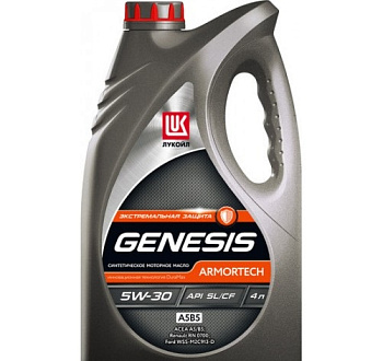 Масло моторное ЛУКОЙЛ GENESIS ARMORTECH A5B5, FD 5W30 4л 