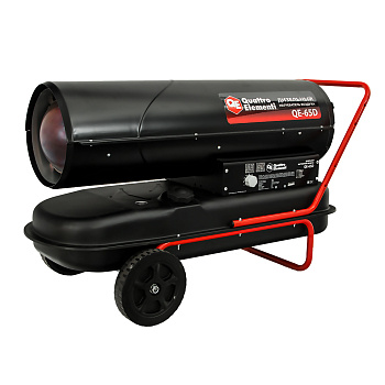 Пушка дизельная QE-65D прямого нагрева  (65кВт, 1100м3/ч, бак 56л, 5,9л/ч, 27кг)