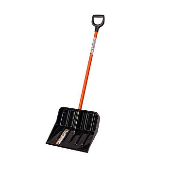 Лопата снеговая из поликарбоната Carbolux ШУГА в сборе (размер 46*40 см)