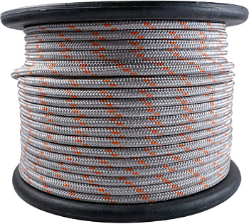 Канат полип.плет.10мм, 24пр, серд.(цена за 1 м) 100м