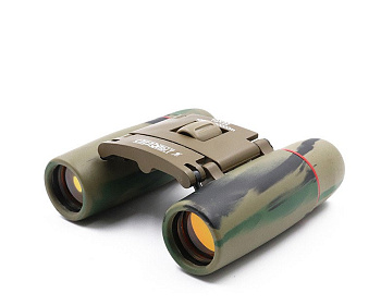 Бинокль "СЛЕДОПЫТ" 10х22, 3-х цветный камо, 62*45*92мм, 158гр., в чехле Бинокль "СЛЕДОПЫТ" 10х22, 3-х цветный камо, 62*45*92мм, 158гр., в чехле