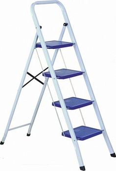 Стремянка стальная 4 ступени  Стремянка стальная 4 ступени