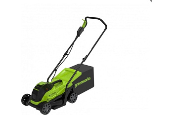 Газонокосилка акк. GREENWorks 24В 33см (без АКБ и ЗУ) GD24LM33 Газонокосилка акк. GREENWorks 24В 33см (без АКБ и ЗУ) GD24LM33