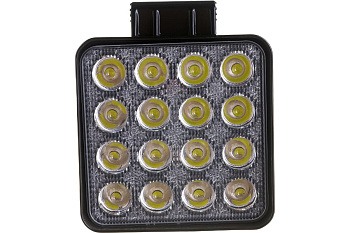 Фара рабочего света 48Вт квадрат 16 диодов ближний 106*106*47 TM Nord YADA																										