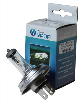 Лампа галогенная 12V H4 60/55W P45 YADA
