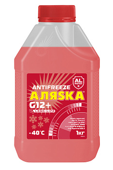 Антифриз Аляска LONG LIFE  G12+ красный 1кг