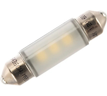 Автолампа C5W (SV8.5-5) 36мм LED COLD WHITE 6000K 12V NEOLUX к-т 2шт