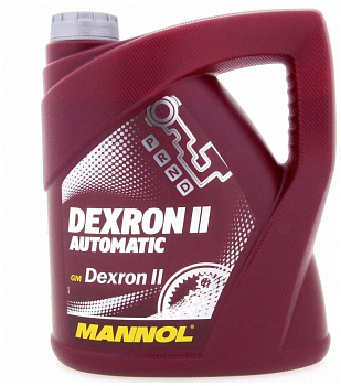 Жидкость для автомат. трансмиссий MANNOL Dexron II 4л.