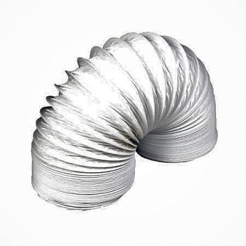 Воздуховод гибкий армированный ПВХ D100, L = 2м