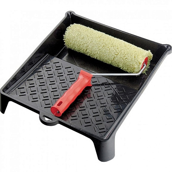 Набор, валик для фасад.раб. синт., 250мм, ворс 18мм, D40мм, РАС, кювета 330*350мм Набор, валик для фасад.раб. синт., 250мм, ворс 18мм, D40мм, РАС, кювета 330*350мм