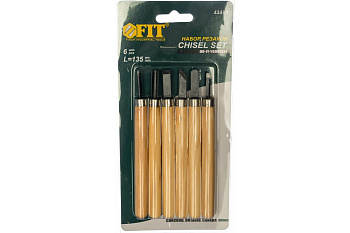 Набор резаков по дереву 6шт