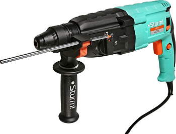 Перфоратор STURM 800Вт, 24мм, 3Дж, 0-5600уд/мин, 0-1200об/мин,3 реж, кабель 4м, кейс