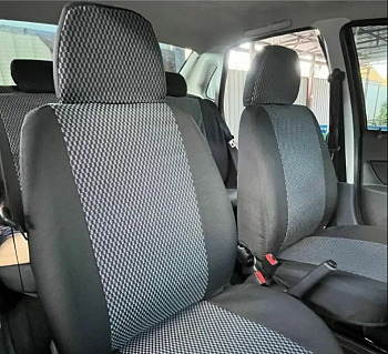 Чехлы автомобильные в салон ВАЗ 2190 FL с 2018г. формирован. цельные