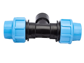 Тройник комбинированный ПНД РР 25 х 3/4" М х 25