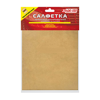 Салфетка замша полировочная 10кв.дм.(ТХ-101)