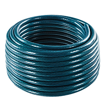 Шланг для воды садовый QUATTRO ELEMENTI Acquamarina 1" 25м, армированный, толщина стенки 3,2м