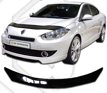 Н Дефлектор капота темный RENAULT Fluence