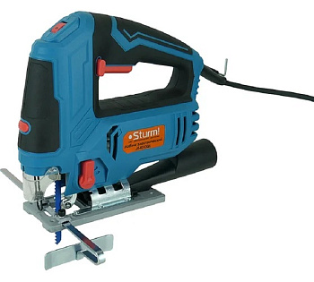 Лобзик электрический STURM 1000Вт,100/10мм(дер/мет),800-3000об/мин,ЛИТАЯ пл,ПОДСВЕТКА,4ст.маятник! п