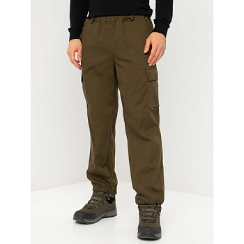 Брюки Антигнус, цвет Хаки ткань смесовая (размер 48-50, рост 176)